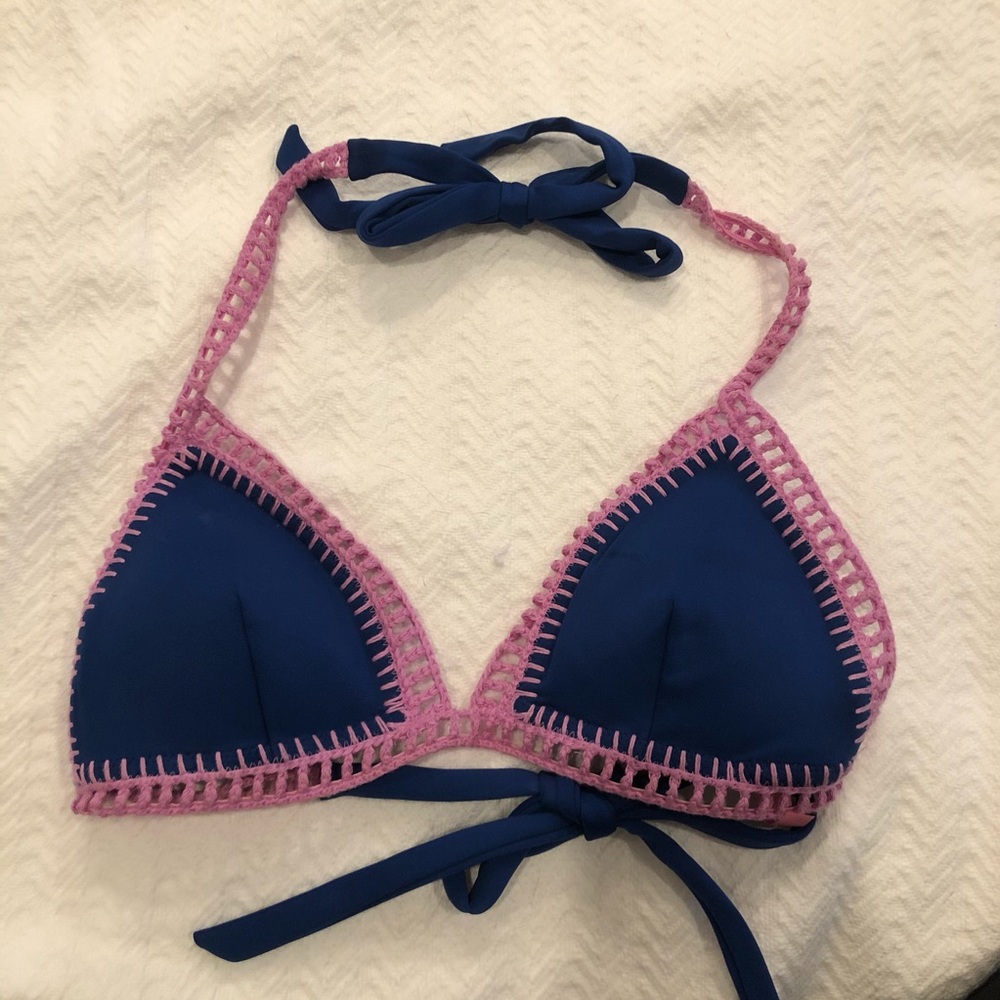 Victoria secret triangle bathing suit top